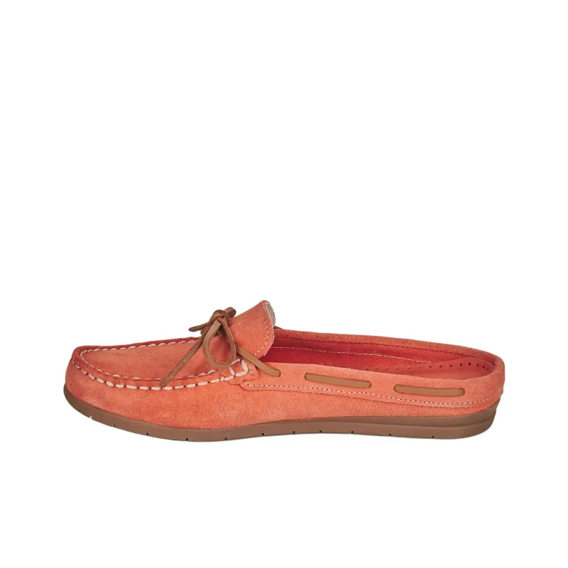 PELLET Slip-Resistant Wrap-toe Slippers Women's Orange-1