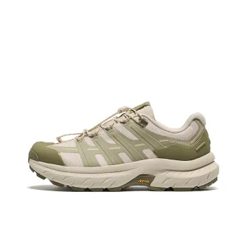 MERRELL Hiking / Trekking Shoes Men Low Top Green Khaki