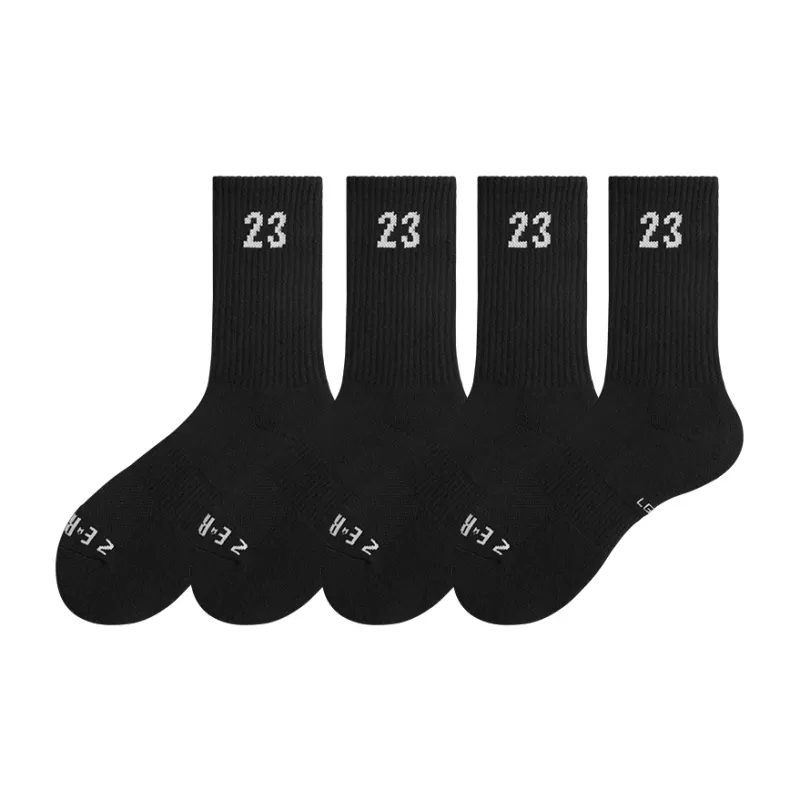 ZEROIN Mid-Calf Socks Unisex 4 Pack-26
