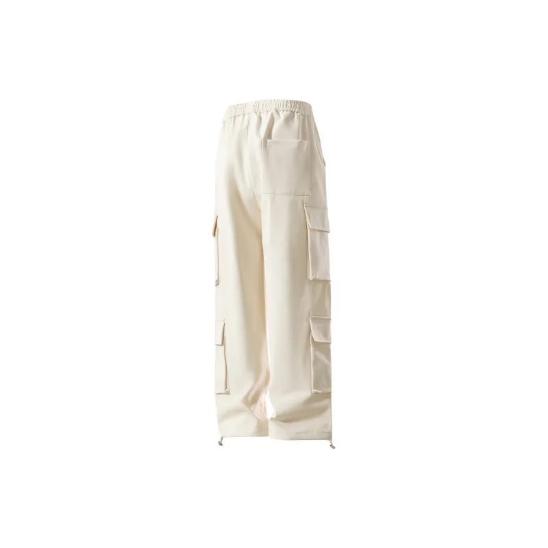 HOKLV Cargo Pants Unisex Dark Brown-11