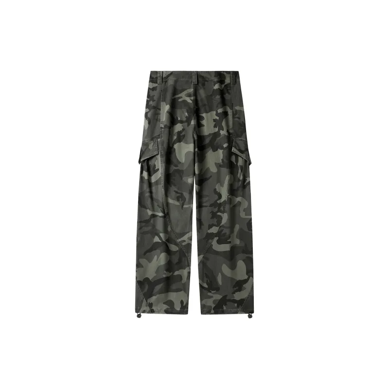 Paddy Julia Cargo Pants Unisex Camouflage-1