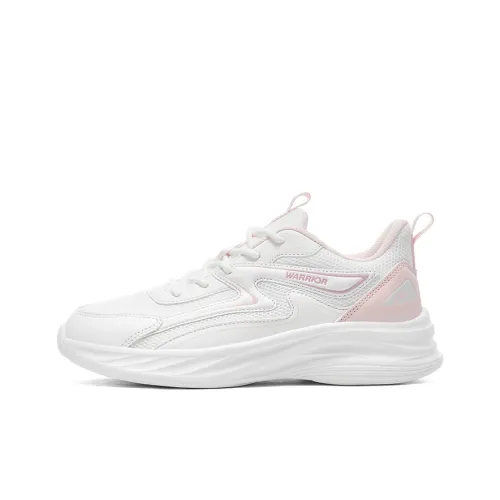 WARRIOR Running Shoes Women's Low Top White Light Pink