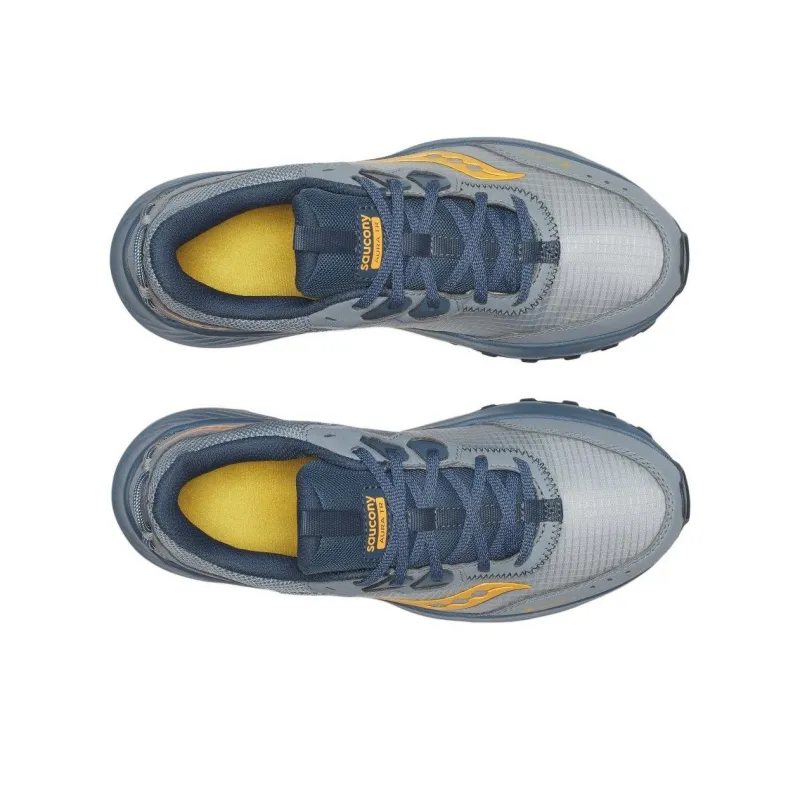 Saucony AURA TR Anti Slip Wear Resistant Low Top Casual Running Shoes Women's Gray Blue-3