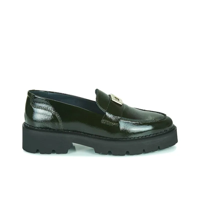 JB MARTIN Folie Loafers 4cm Women's Green-1