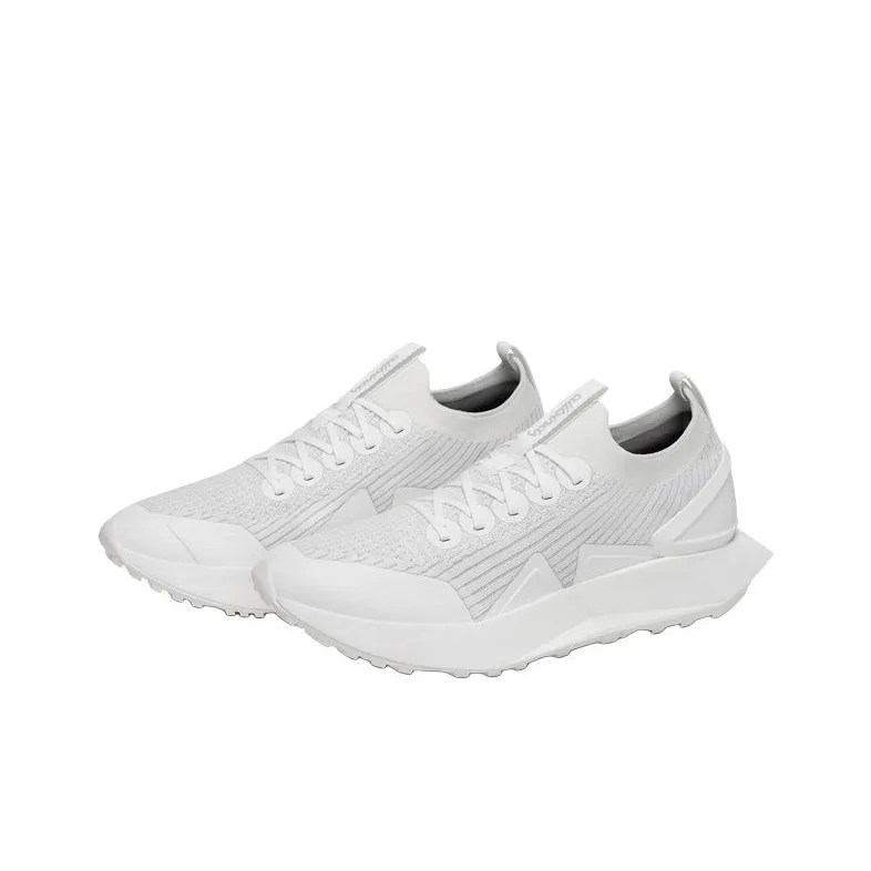 Allbirds Abrasion Resistant Slip Resistant Low Top Running Shoes Men's White-1