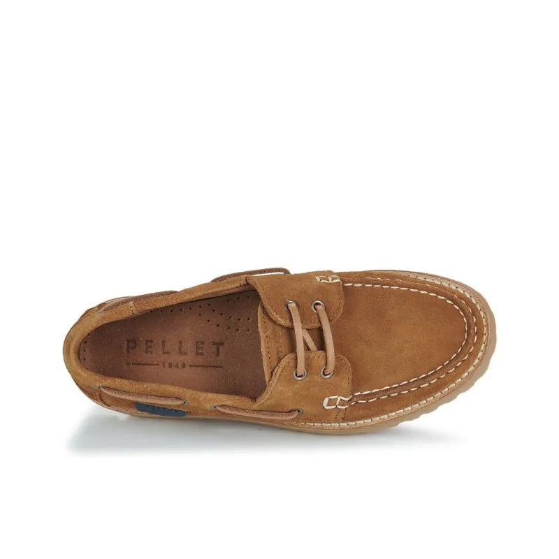 PELLET OLIVIA Casual Single Shoes Women's Brown-5
