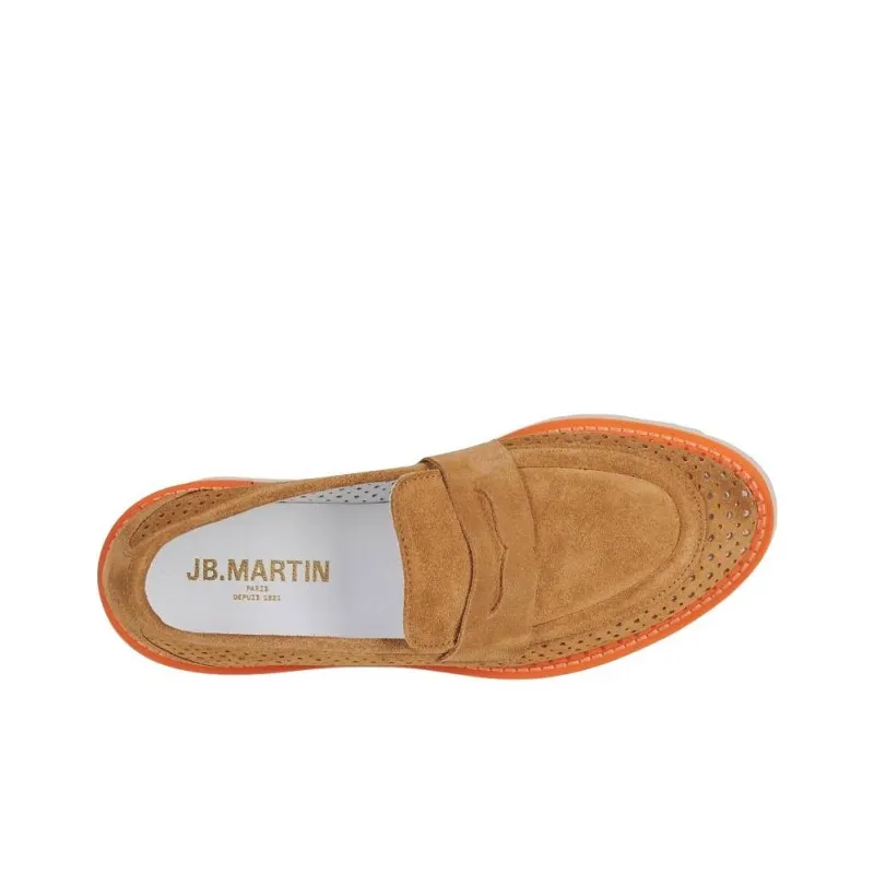 JB MARTIN Loafers 4cm Women's Brown-4