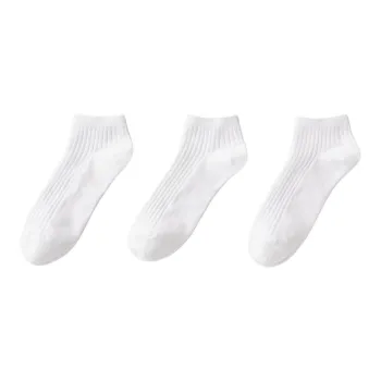 UNIQLO Ankle Socks Women's 3 Pack White