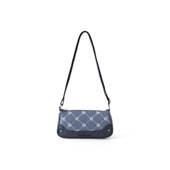 Elle Active Fabric Shoulder Bag Women's Blue/Apricot