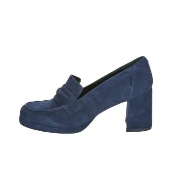 JB MARTIN ALEPO Chunky Heel High Heels 8cm Women's Dark Blue