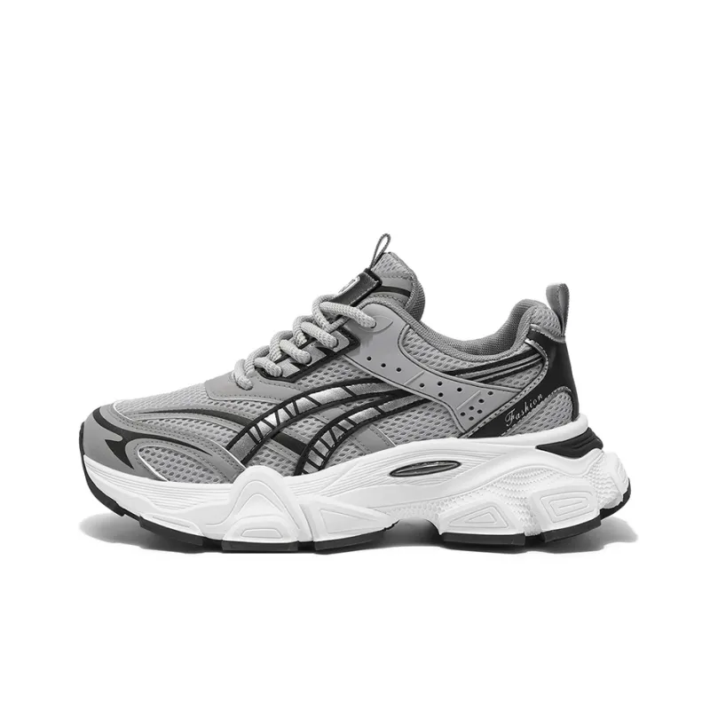 HACKBUTEER Low-Top Chunky Sneakers Men's Box Included-7