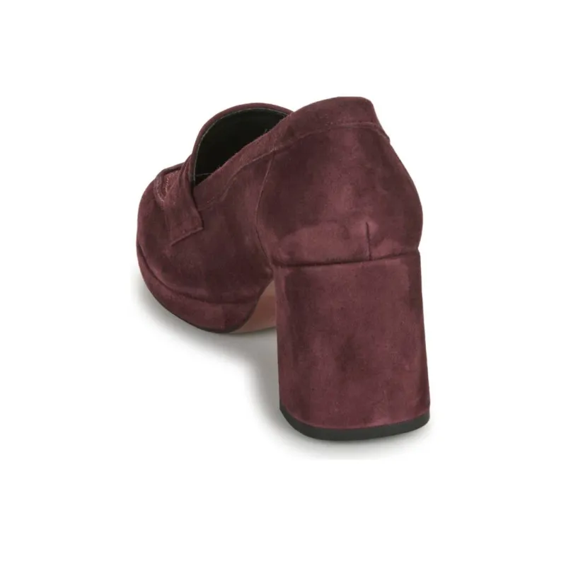 JB MARTIN ALEPO Loafers 8cm Women's Red-5