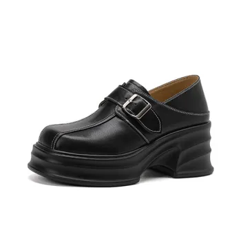 Su Yanjiao Chunky Heel High Heels Women's