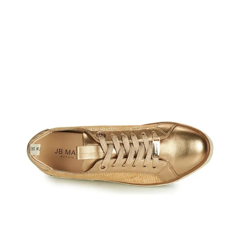 JB MARTIN Inaya Low Top Skateboard Shoes Women's Gold-5