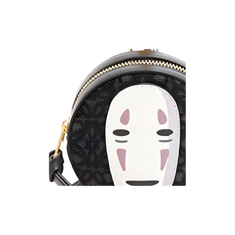 LOEWE Thousand And Thousand Collaboration Jacquard With Calfskin Coin Purse Women's Gray/Black-3