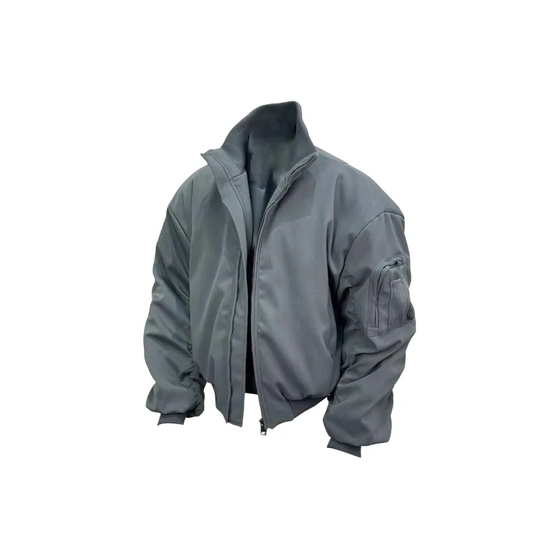 HOZZS Jackets Coats Unisex Black-10