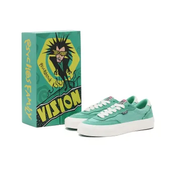 Vision Street Wear Flat Top Low Top Skateboard Shoes Unisex Mint Green