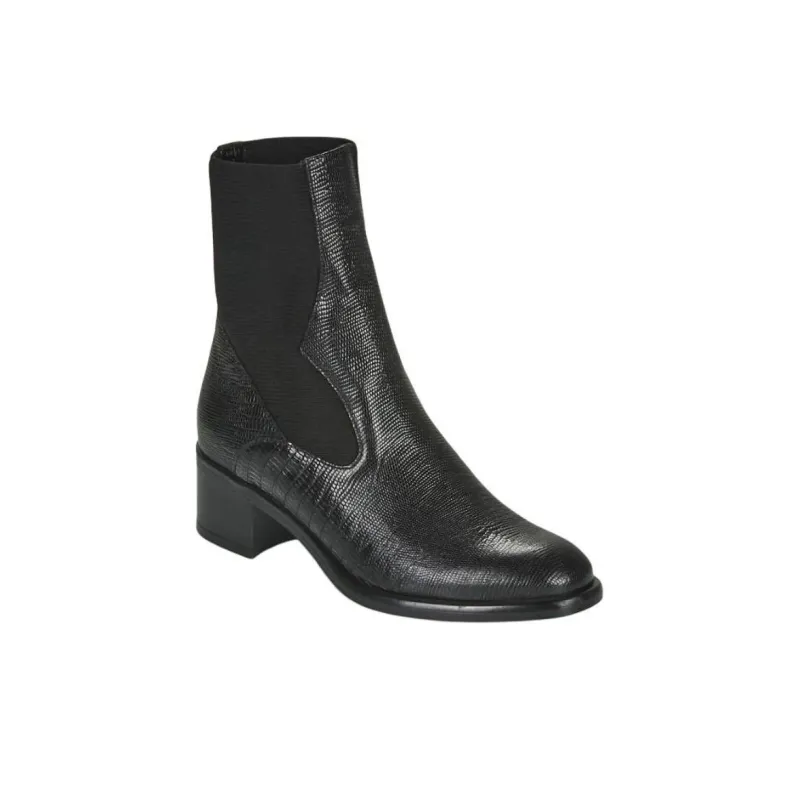 JB MARTIN Short Chelsea Boots Women's Black-2