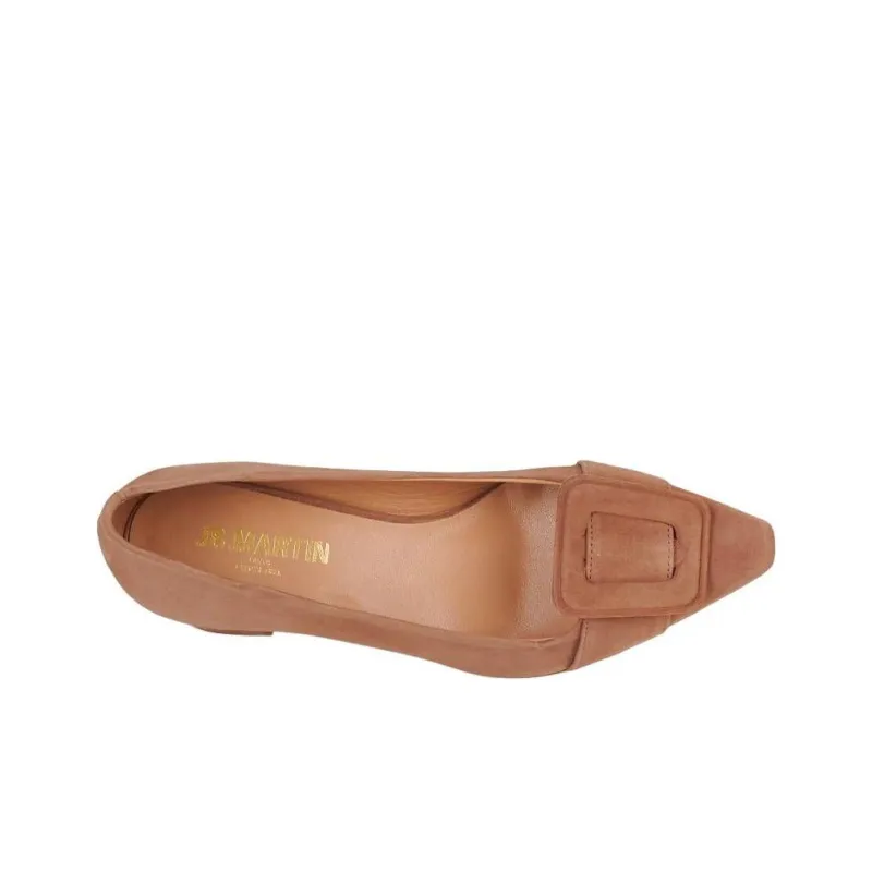JB MARTIN VERACE Chunky Heel High Heels 6cm Women's Brown-5