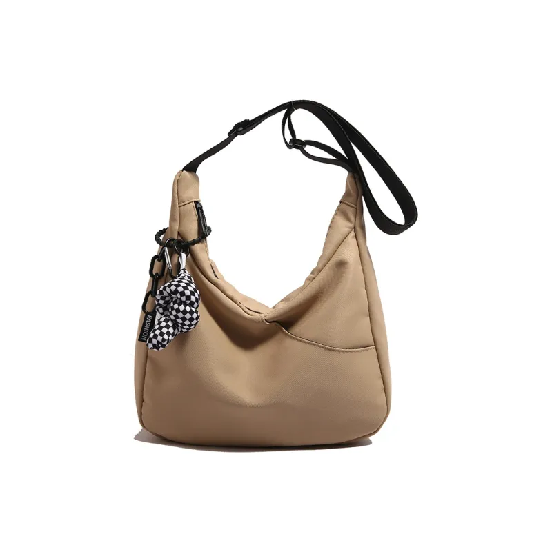 BUBM Composite Cloth Shoulder Bag Unisex Multicolor-18