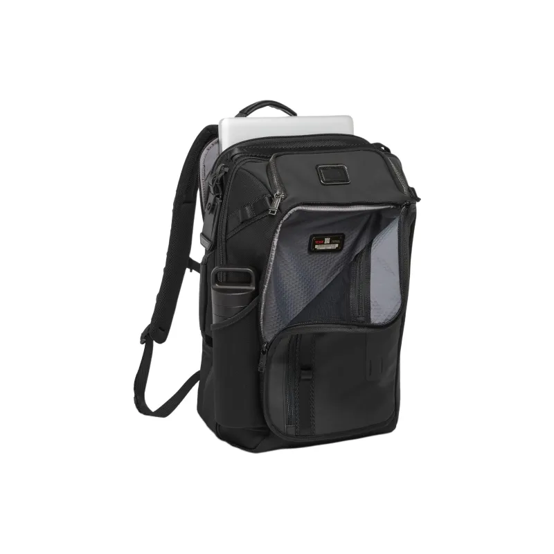 TUMI Alpha Bravo Ballistic Nylon Backpack Men's Black-4