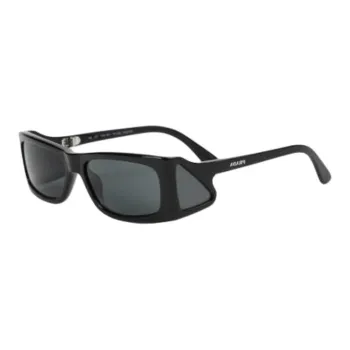 PRADA Square Sunglasses Men's Black