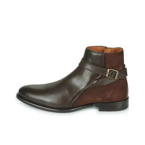 PELLET ELLIOT Ankle Boots Men's Chocolate