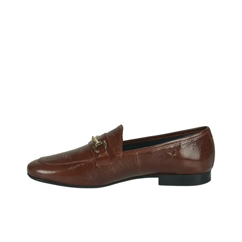 JB MARTIN FRANCHE CHIC Loafers 2cm Women's Dark Brown-0