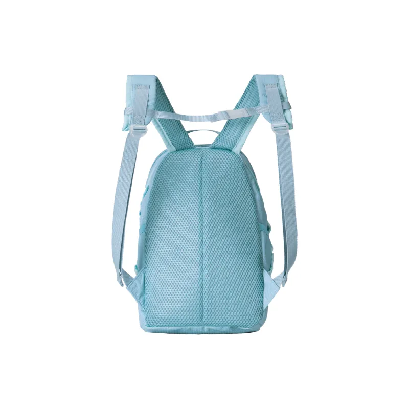 QRST Polyester Backpack Unisex Gray/Pink-32