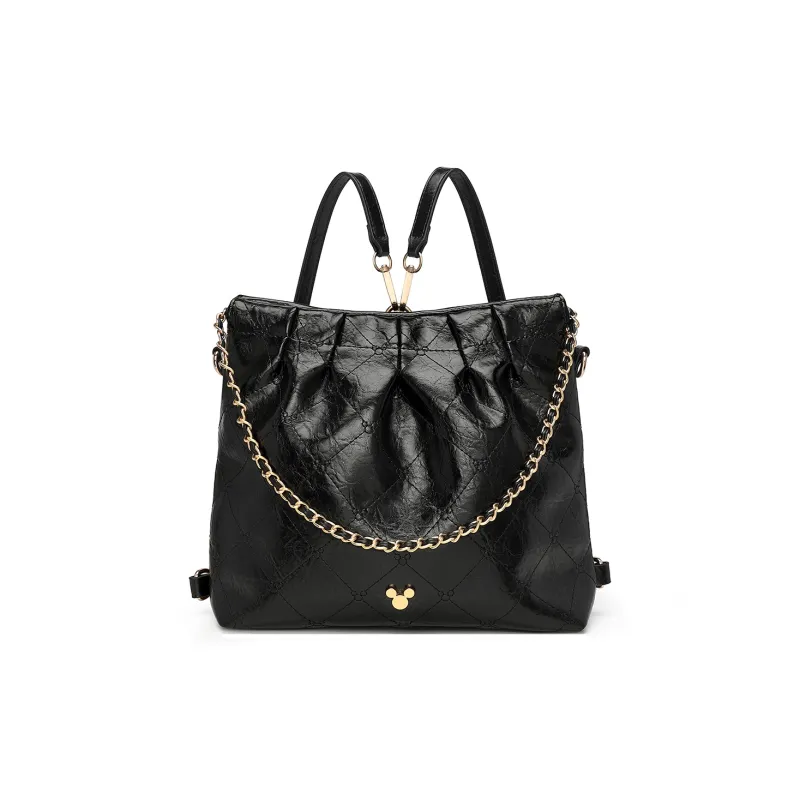 Disney PU Hobo Bag Handbag Regular Women's Black/White-4