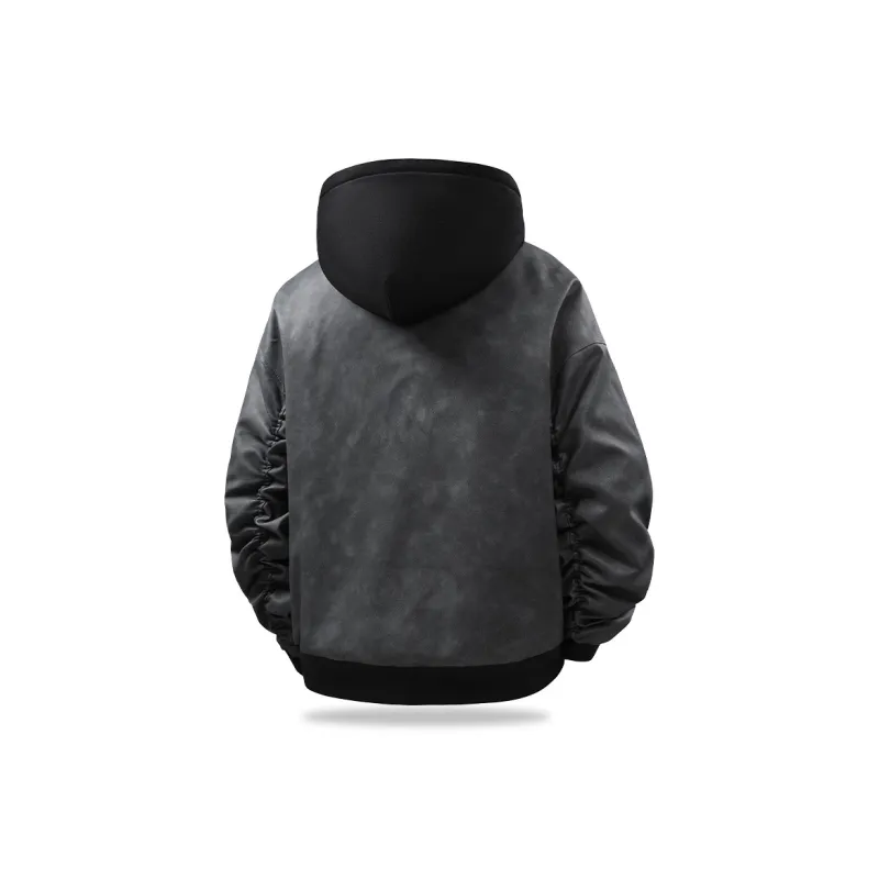 SZSX Jackets Coats Unisex Black-4