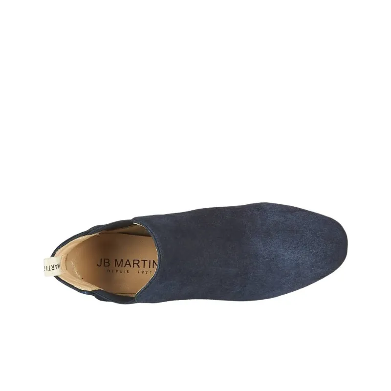 JB MARTIN Ankle Length Chelsea Boots Women's Blue-5