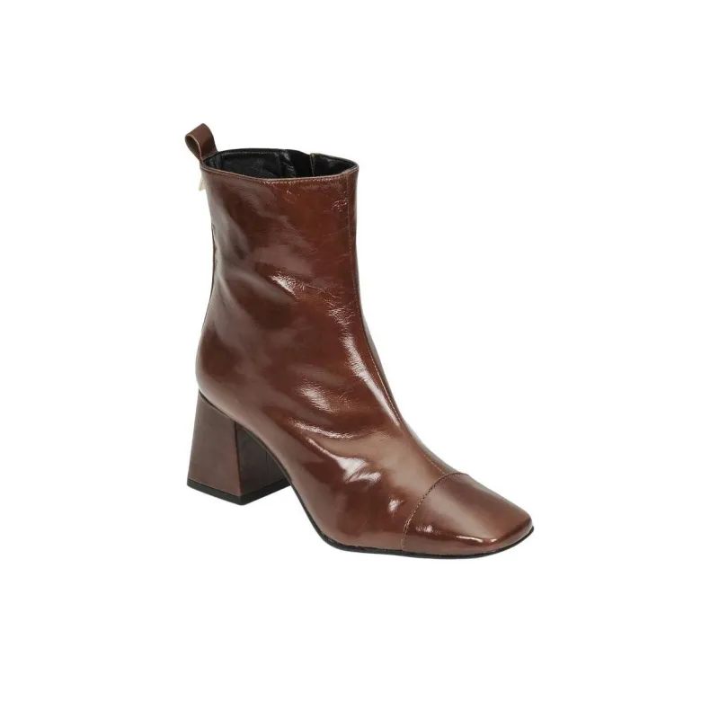 JB MARTIN Vanessa Ankle Boots 7cm Women's Brown-2