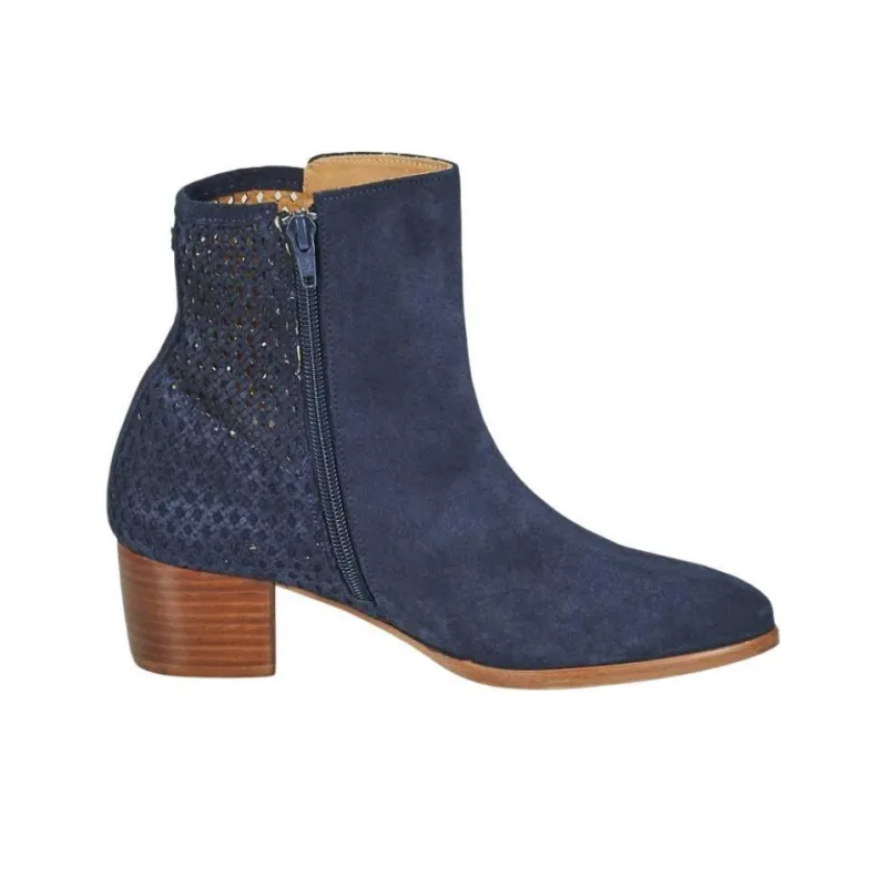 JB MARTIN Loca Ankle Boots Women's Blue-1