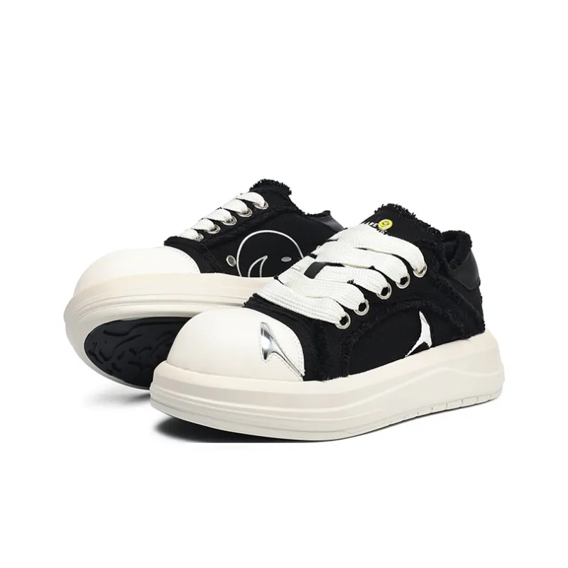 APRHE Anti Slip And Wear Resistant Height Increasing Low Top Skateboard Shoes Unisex-3
