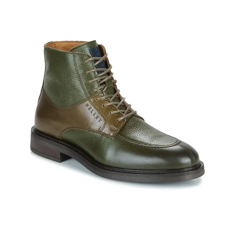 PELLET BASTIEN Ankle Boots Men's Olive Green-2