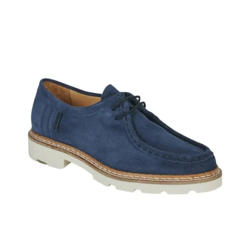 PELLET Casual Single Shoes 3cm Women's Blue-2