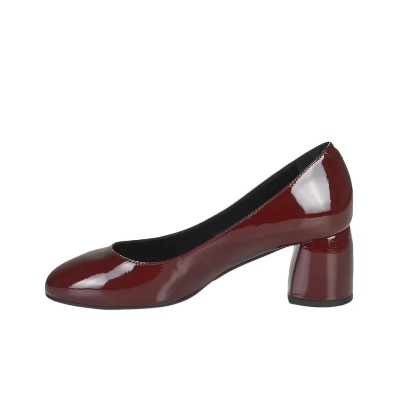 JB MARTIN Chunky Heel High Heels Women's Red-0
