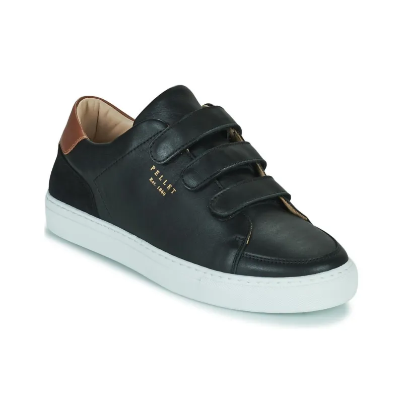 PELLET SID Low-Top Skateboard Shoes Men's Black-2