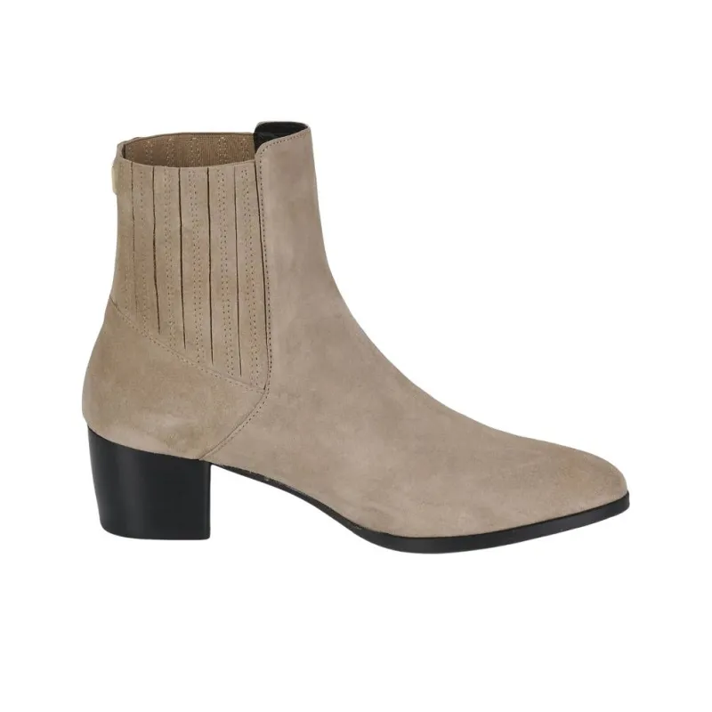 JB MARTIN Lea Short Chelsea Boots 5cm Women's Umber-1