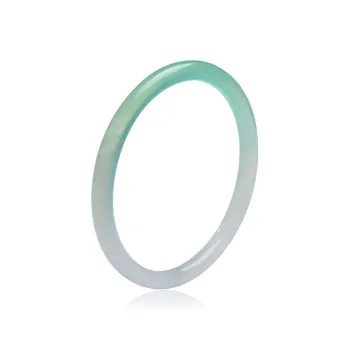 With The Heart Of The Jade Chalcedony Bangles Women's
