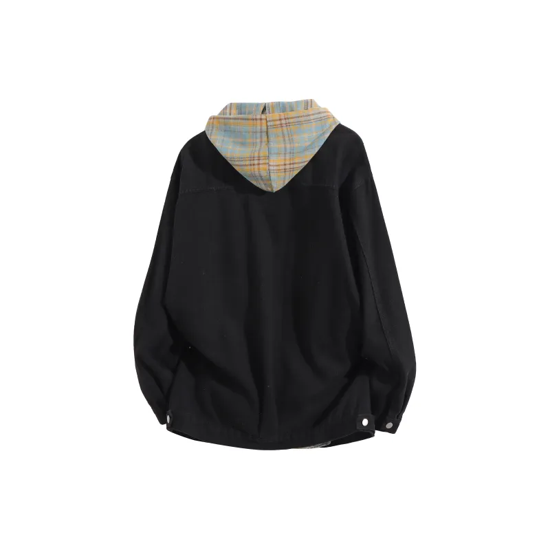 FASTFISH Denim Jacket Unisex Gray-5