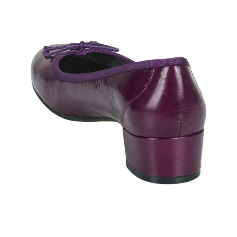 JB MARTIN Scene Chunky Heel High Heels 4cm Women's Purple-4