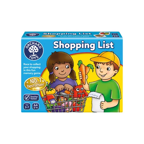 KUAIMANHU Shopping List OrchardToys Mind Training Educational Toy Board Games