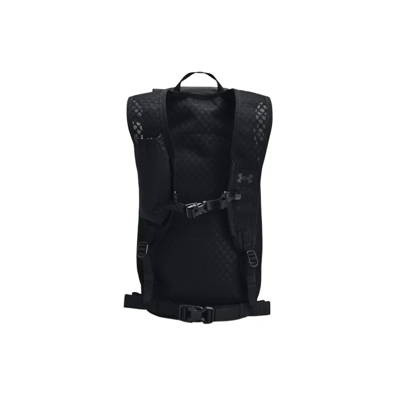 Under Armour Polyester Backpack Regular Men's Black Castle Rock-1