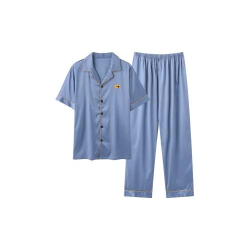 WANANNI Pajama Set Men's Dodger Blue