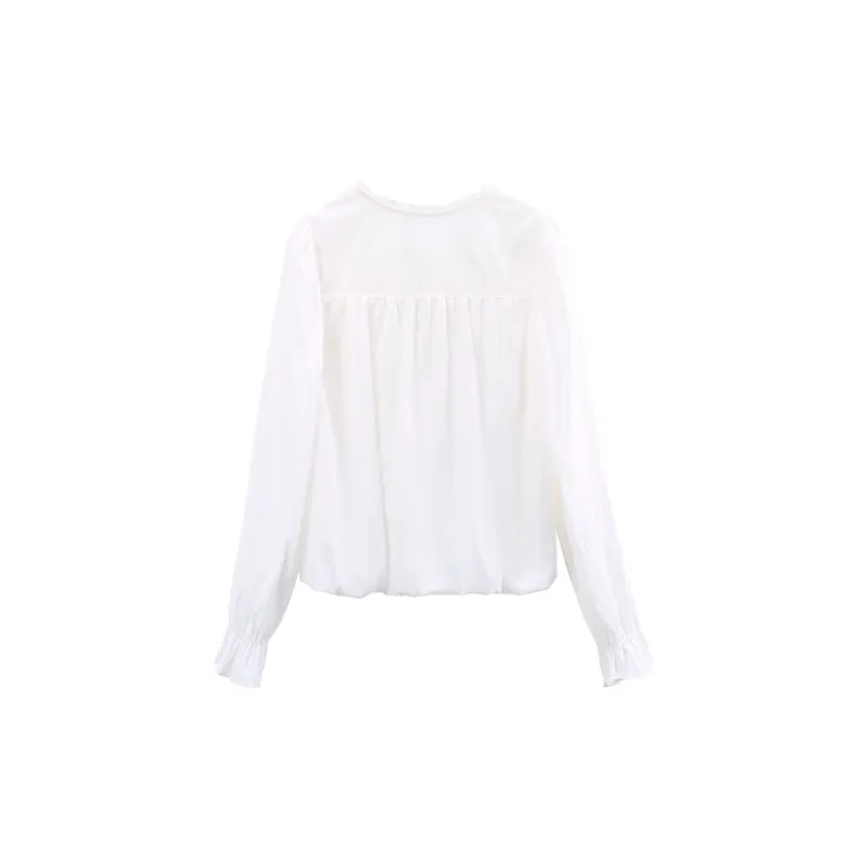 A Paradise For Awakening Shirt Women's White-1