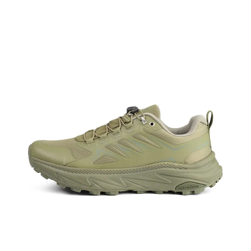 FFREE SOLDIER Cushioned Slip Resistant Coverage Low Top Trail Running Running Shoes Men's-5