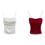 2 Pack (White+Burgundy)