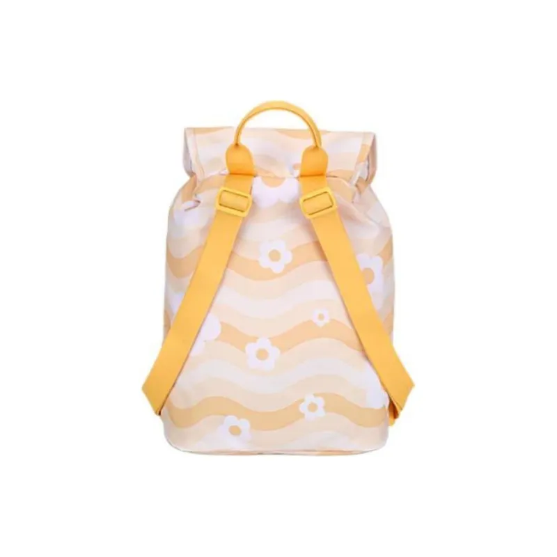 JanSport Recycled Polyester Backpack Mini Unisex Dynamic Yellow-2